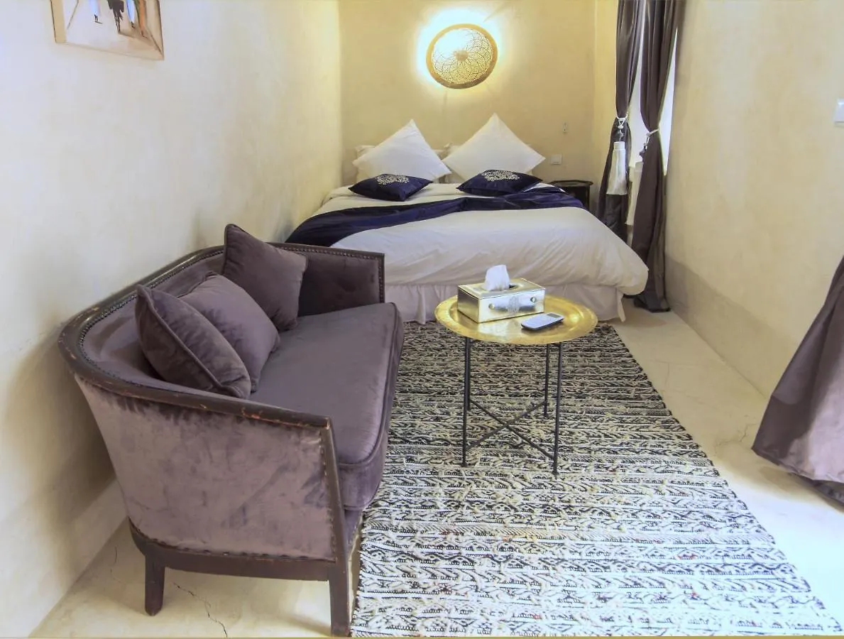 ** Oda ve Kahvaltı Riad La Porte De L'Oasis Marakeş Fas